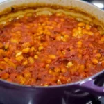 Запеченная фасоль в томатном соусе